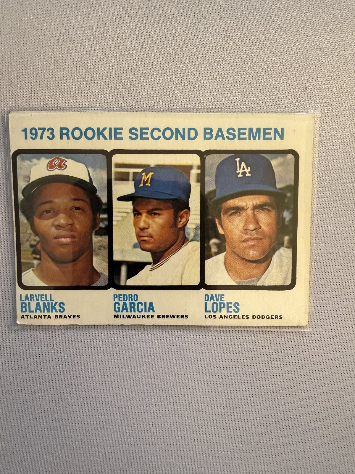 1973 Topps #609 Rookie Second Basemen Davey Lopes RC High Number Dodgers 1973 Topps #609 Rookie Second Basemen Davey Lopes RC High Number Dodgers