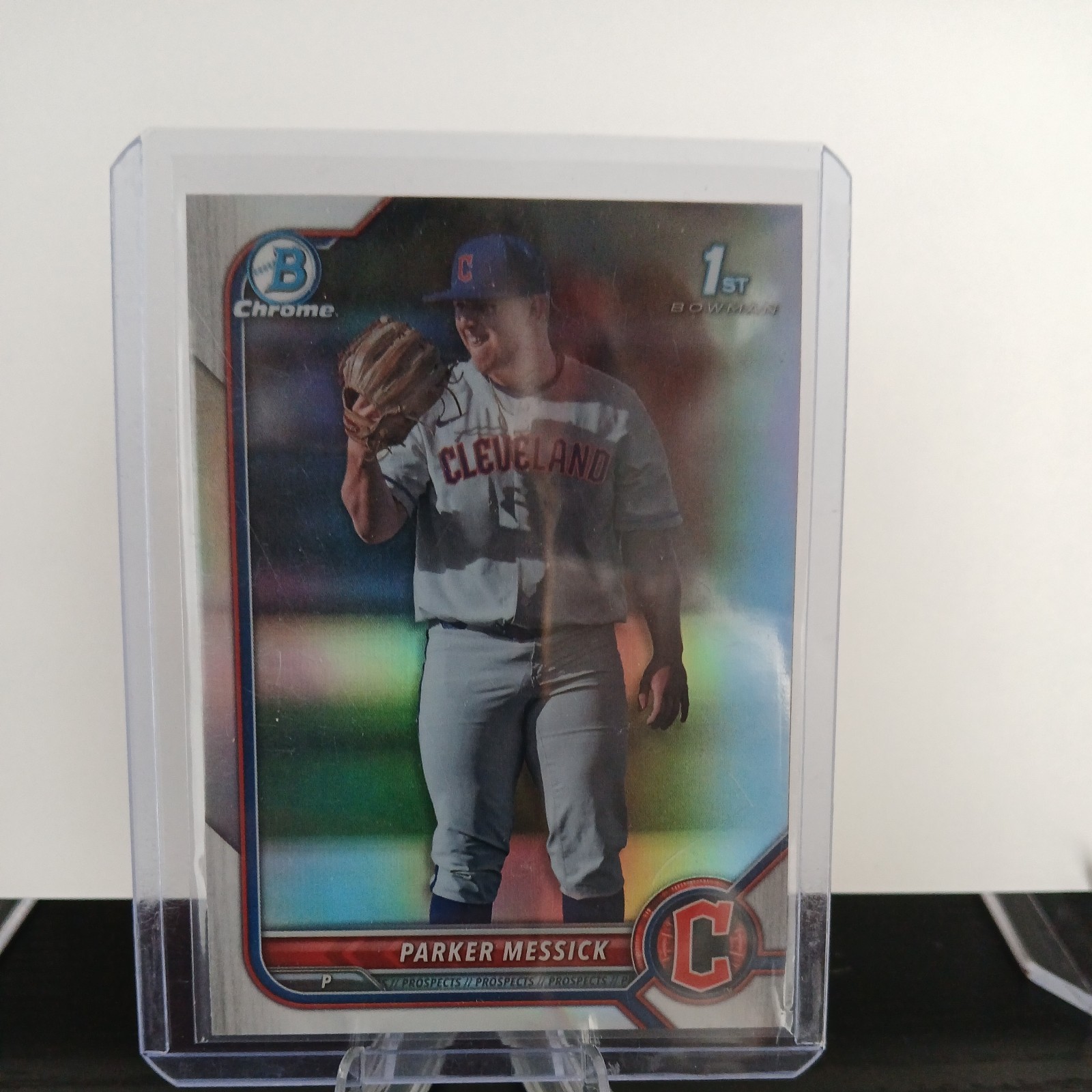2022 Bowman Draft - Chrome Parker Messick #BDC-71 Refractor (RC) 2022 Bowman Draft - Chrome Parker Messick #BDC-71 Refractor (RC)