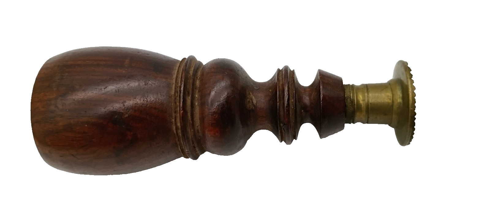 Antique 19th c Wafer Seal Tool ~ Wax Seal Stamp ~ Wood & Brass ~ Diamond Point Antique 19th c Wafer Seal Tool ~ Wax Seal Stamp ~ Wood & Brass ~ Diamond Point
