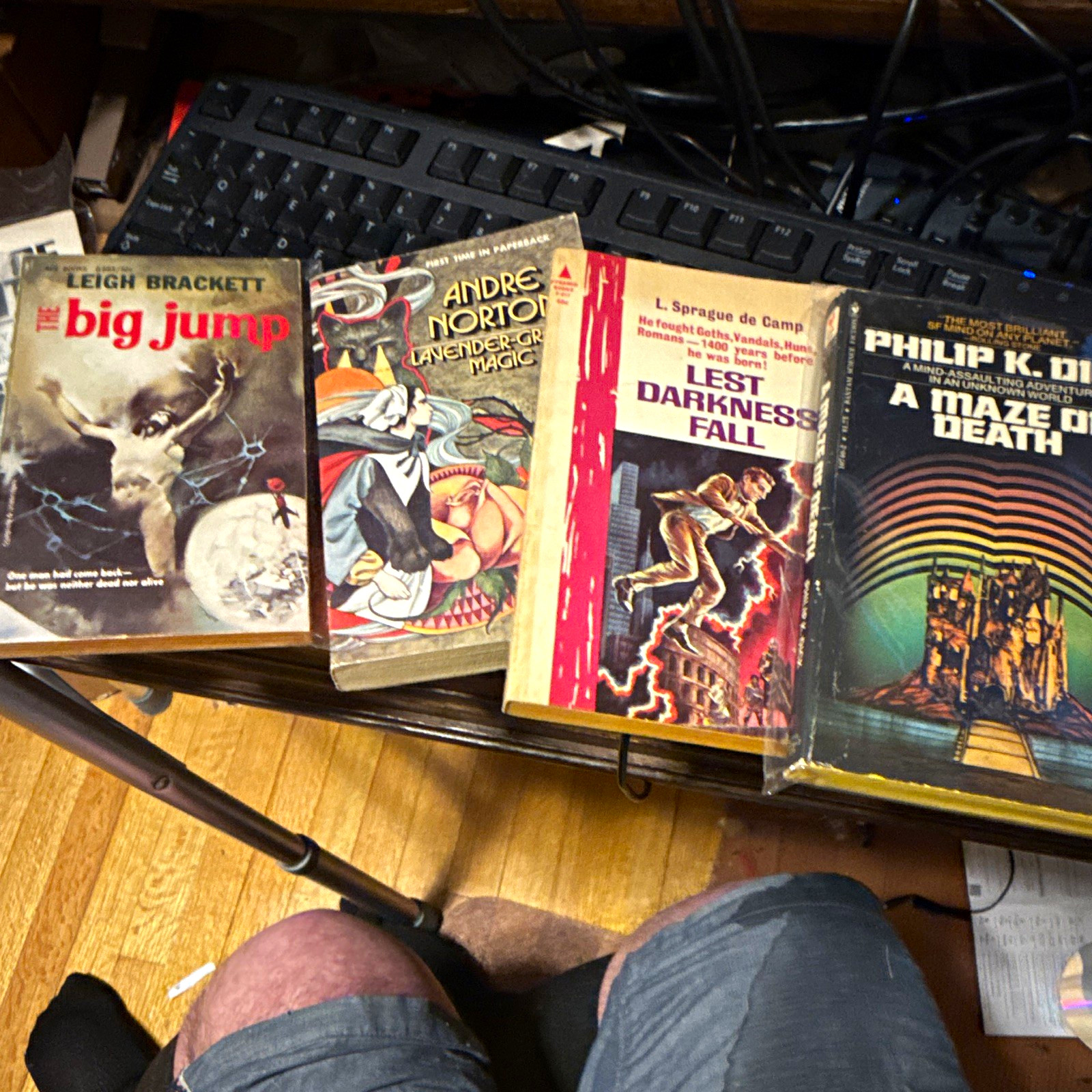 Vintage Sci-Fi Paperback Lot 4: Brackett, Norton, de Camp, Farmer Vintage Sci-Fi Paperback Lot 4: Brackett, Norton, de Camp, Farmer