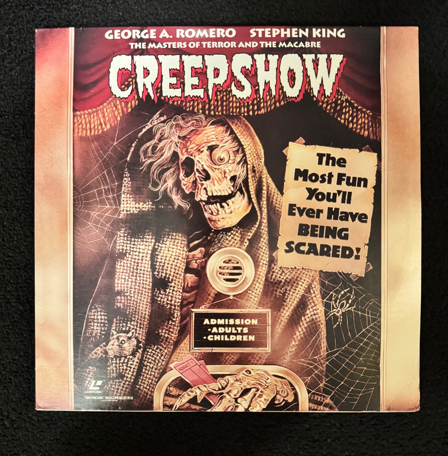 Creepshow Laserdisc Movie 1994 Warner Home Video 