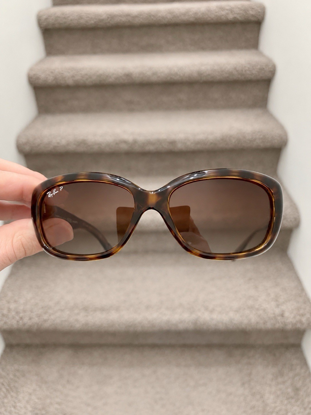 NEW Ray-Ban Jackie Ohh RB4101 4101 Brown Polarized Lens 58/17 NEW Ray-Ban Jackie Ohh RB4101 4101 Brown Polarized Lens 58/17