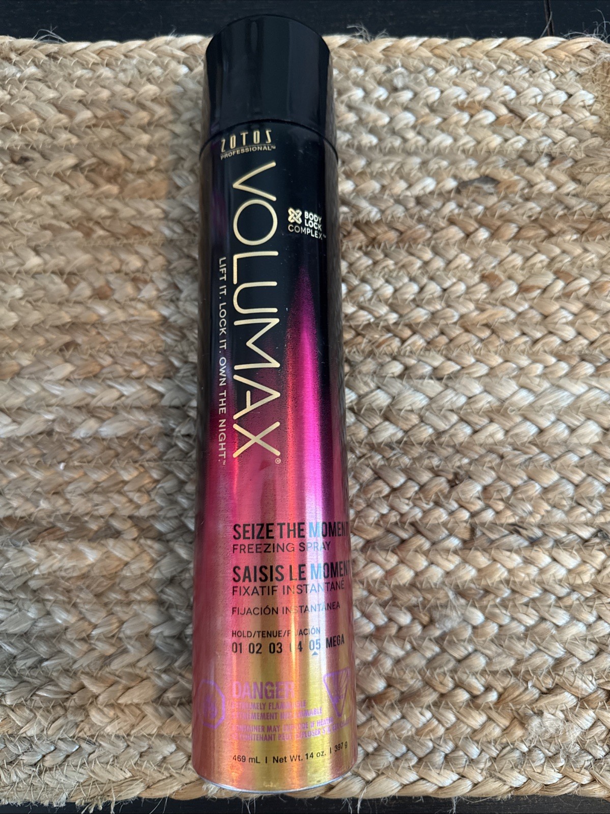 ZOTOS Seize The Moment Freezing Spray 14oz Jumbo Size ZOTOS Seize The Moment Freezing Spray 14oz Jumbo Size