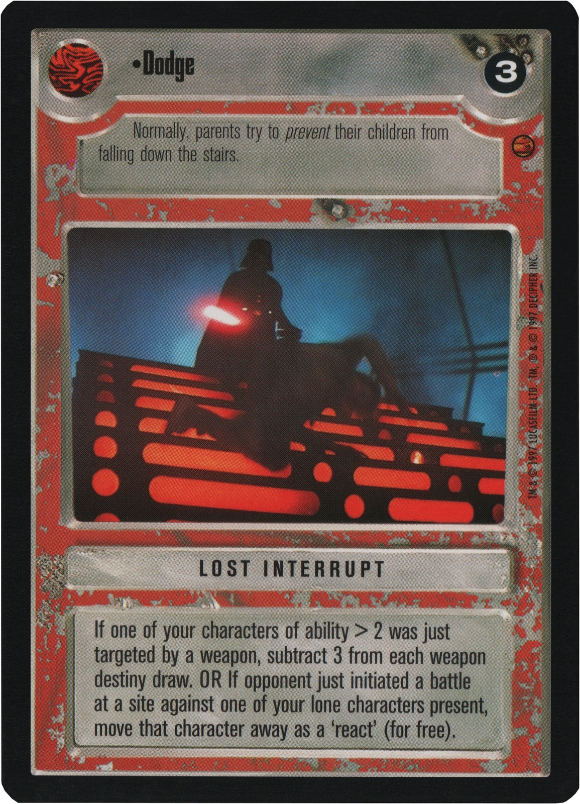 Dodge (Cloud City) | Decipher Star Wars CCG | NM/LP