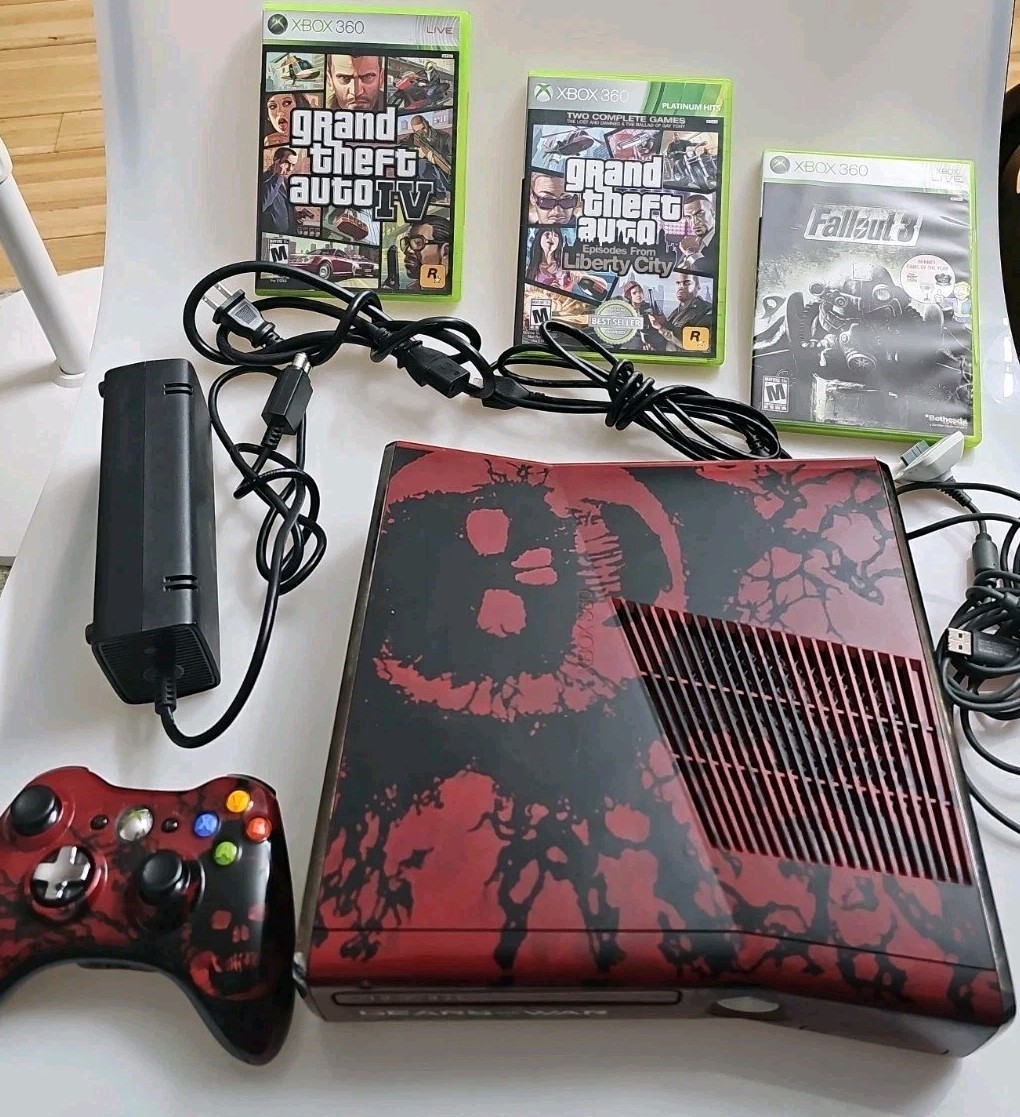 Xbox 360 Gears of War 3 Limited Edition Console Bundle With Games TESTED Xbox 360 Gears of War 3 Limited Edition Console Bundle With Games TESTED