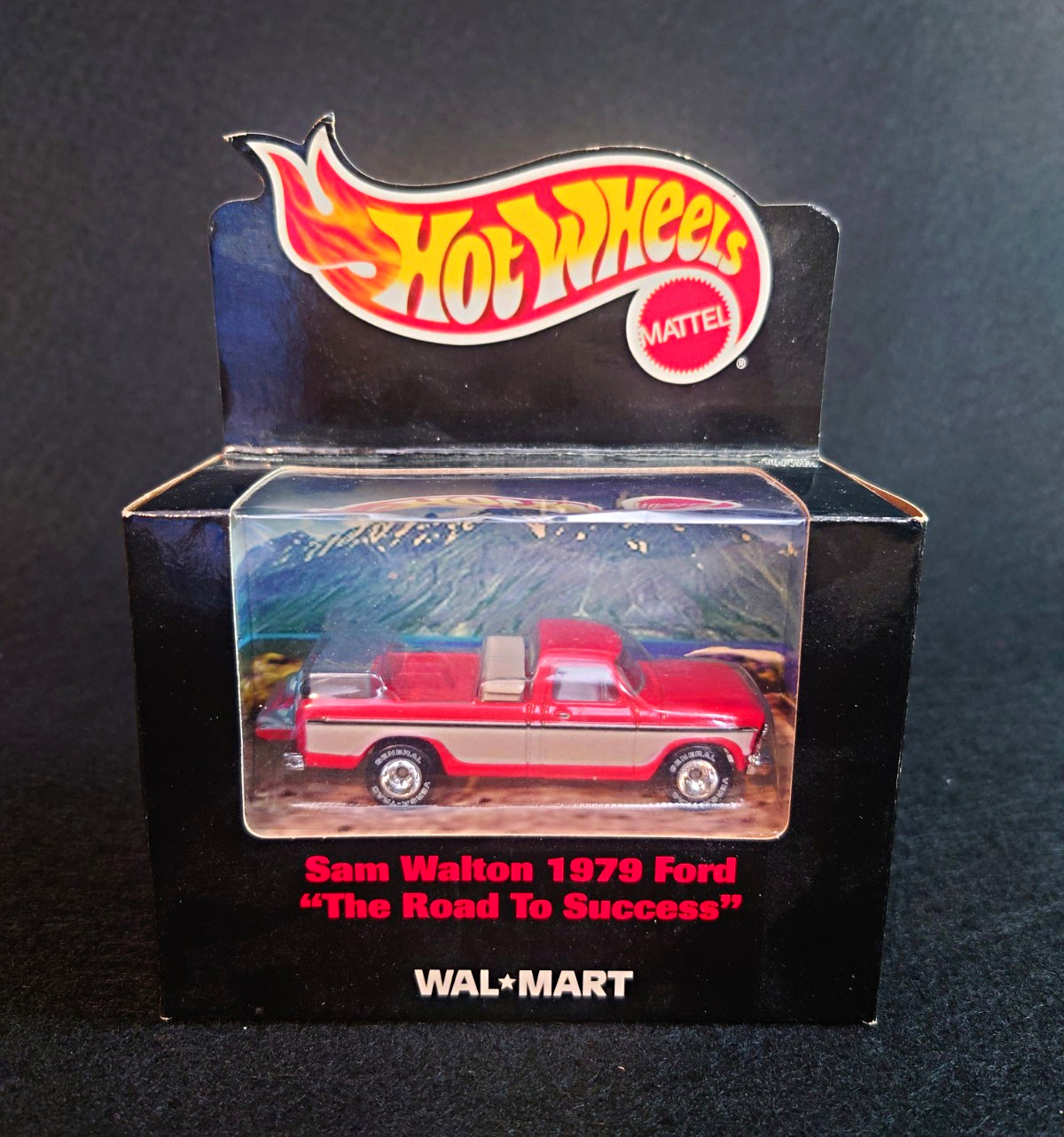 RARE Factory Sealed 1999 Hot Wheels Sam Walton 1979 Ford “The Road to Success”
