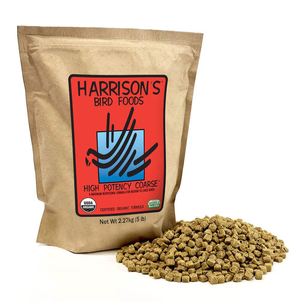 Harrison's Bird Foods Organic High Potency Coarse - Nuggets Bird Food