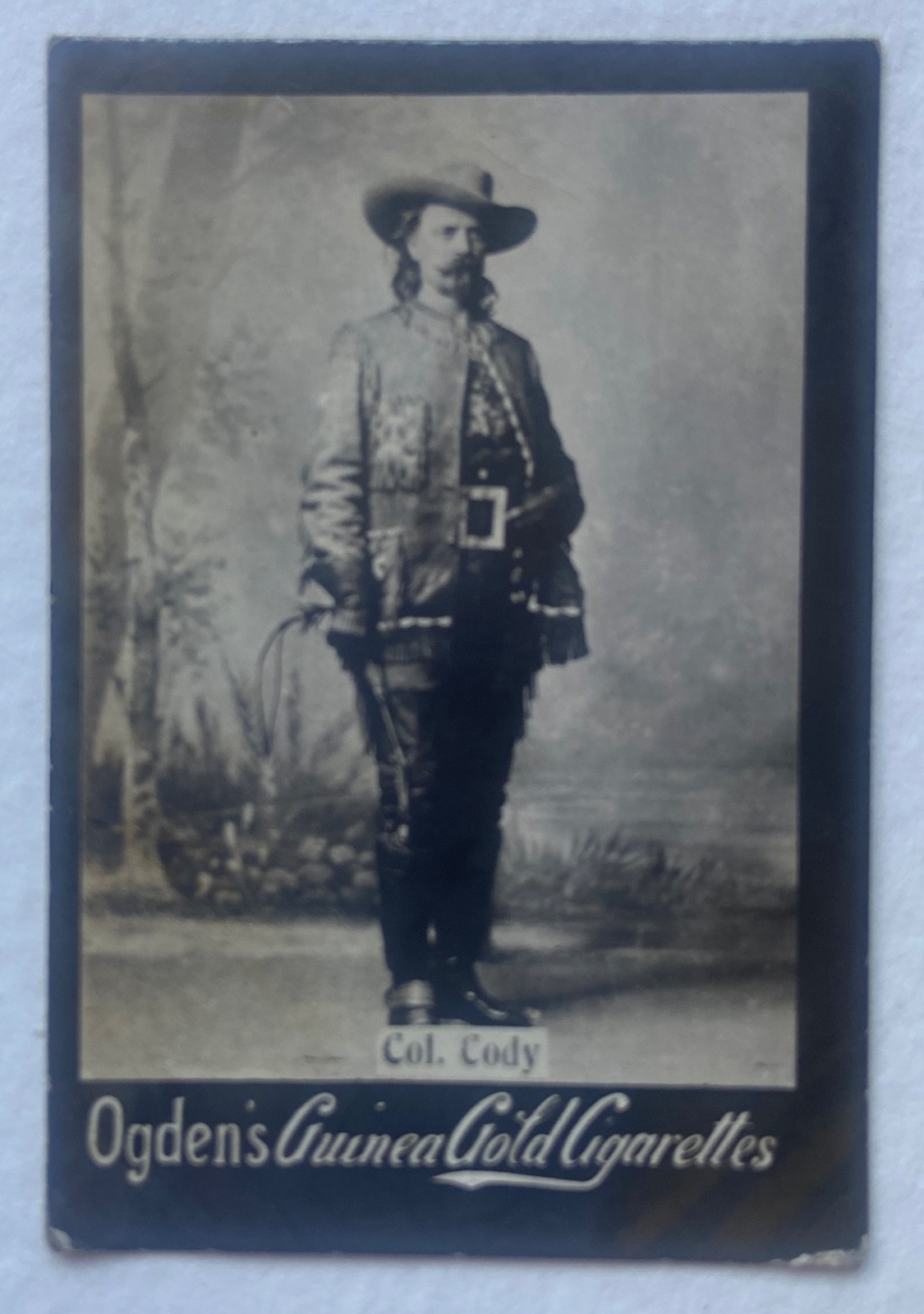 Rare 1901 Ogden's Guinea Gold Colonel Cody