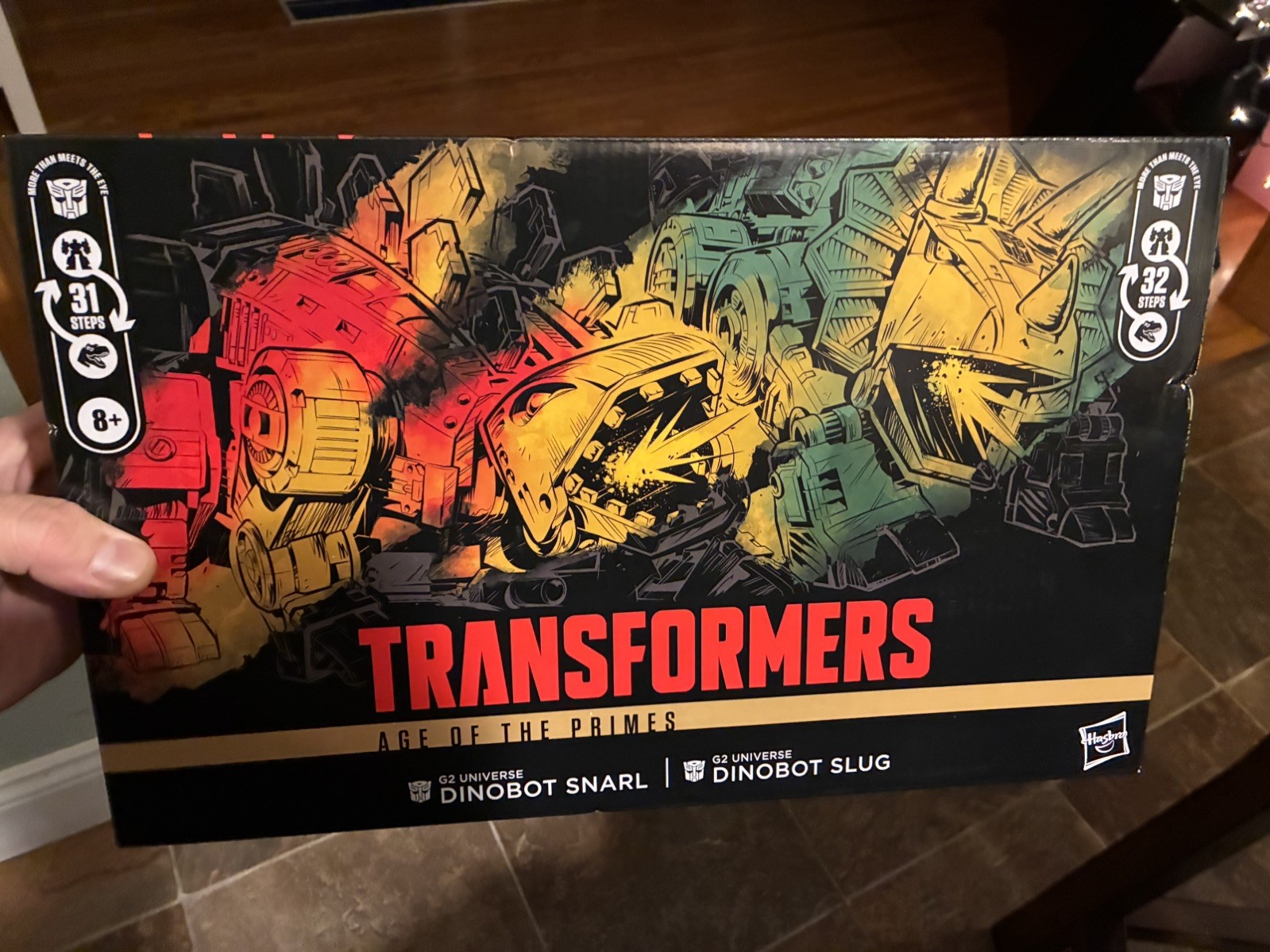 Transformers Age Of The Primes - G2 Universe Dinobot Snarl and Slug 2 Pack