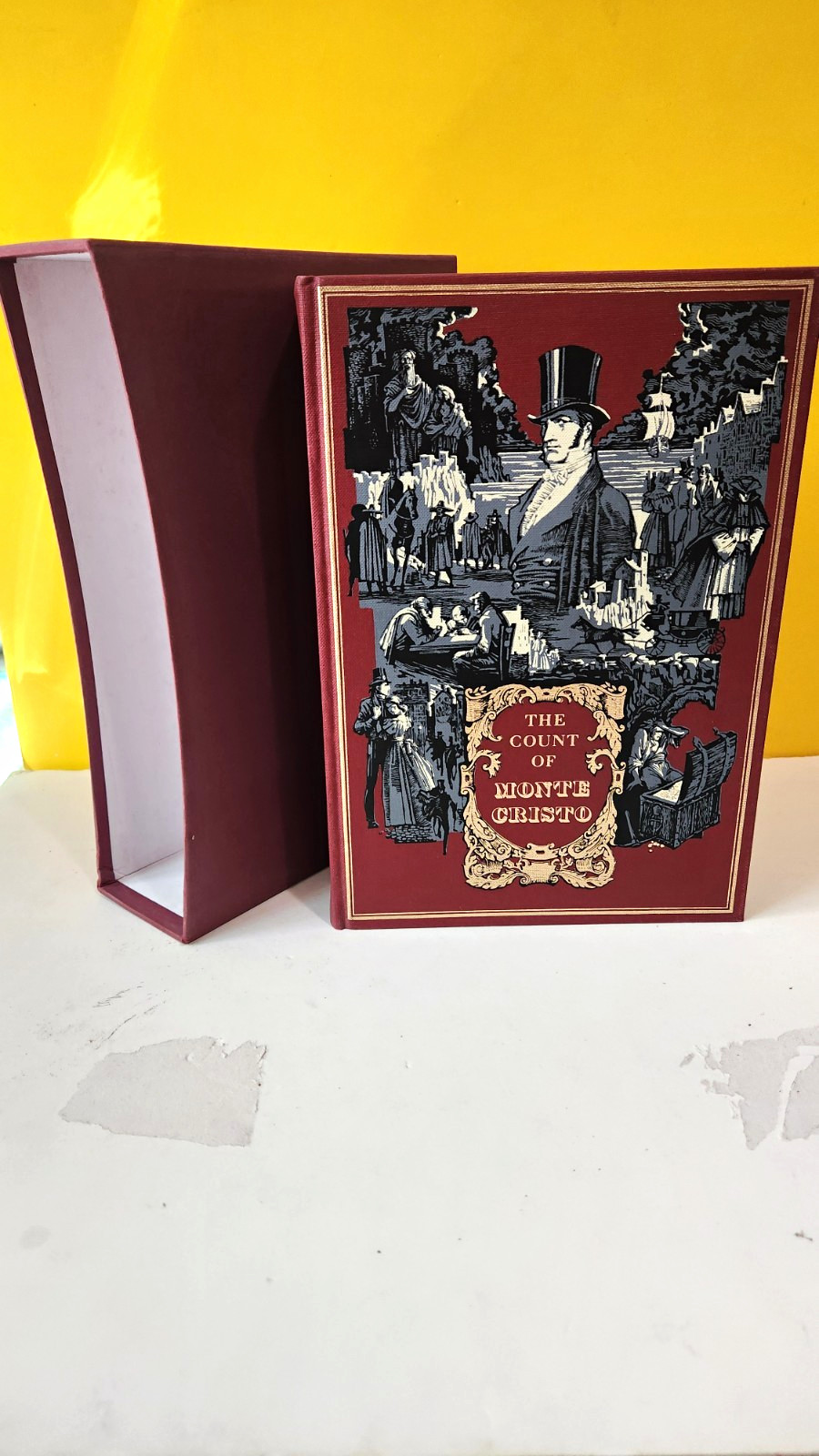 The Folio Society The Count of Monte Cristo Alexandre Dumas HC Slipcase The Folio Society The Count of Monte Cristo Alexandre Dumas HC Slipcase