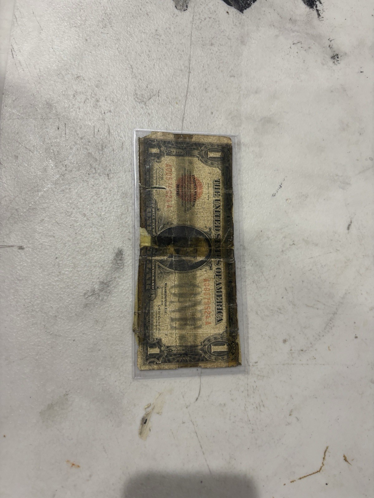 1928 1 Dollar Bill Silver Certificate Series 1928 Funny Back