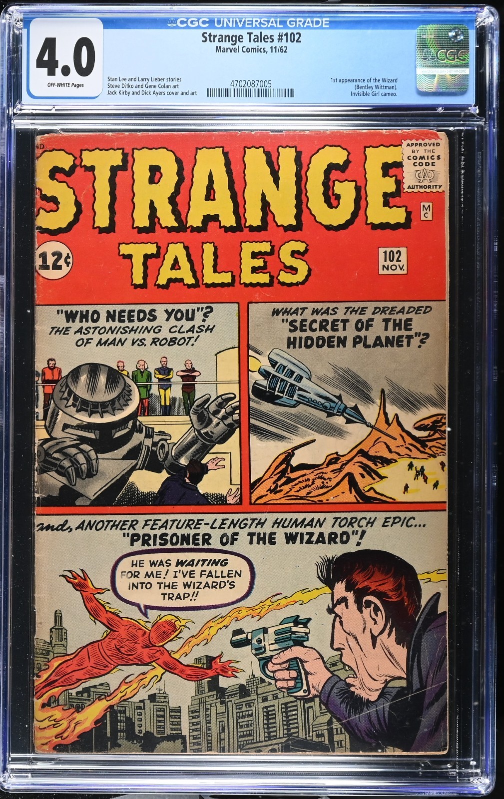 Strange Tales 102 11/62 Marvel Comics
