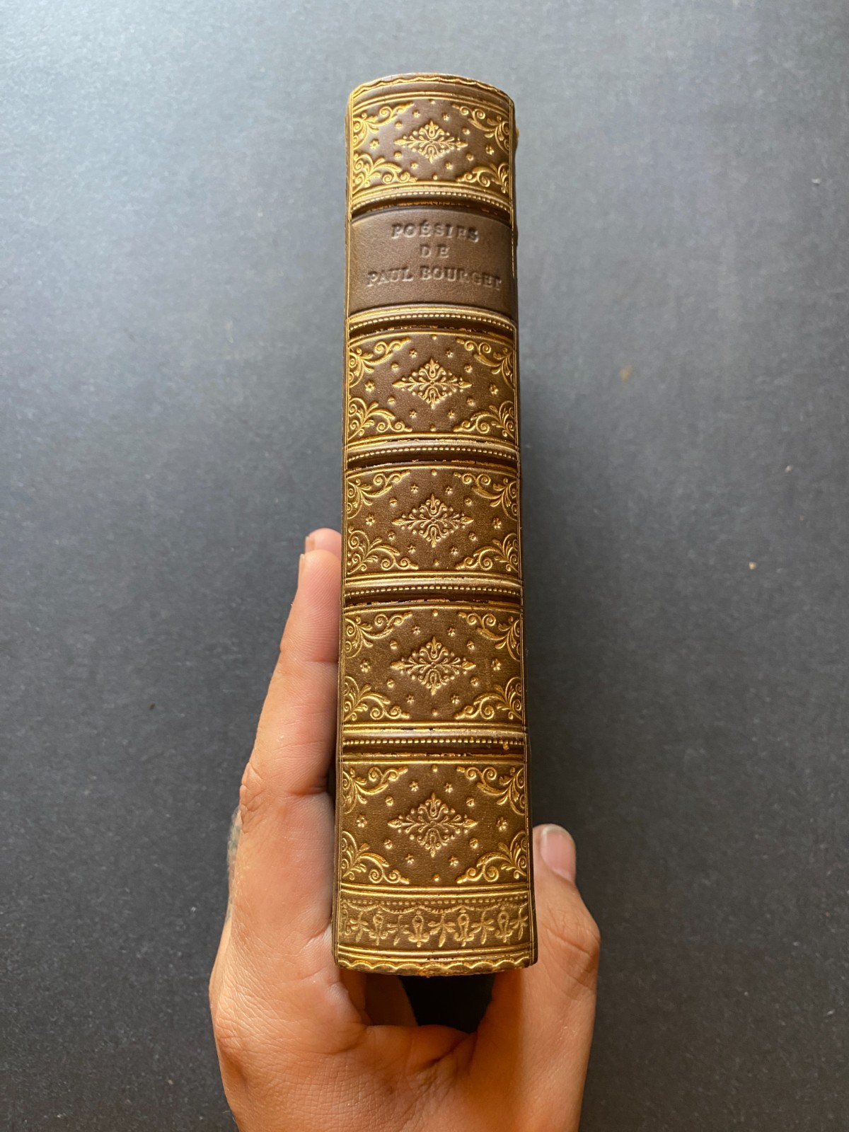 1886 - Oeuvres de Paul Bourget - Signed By Alphonse Lemerre - French 1886 - Oeuvres de Paul Bourget - Signed By Alphonse Lemerre - French