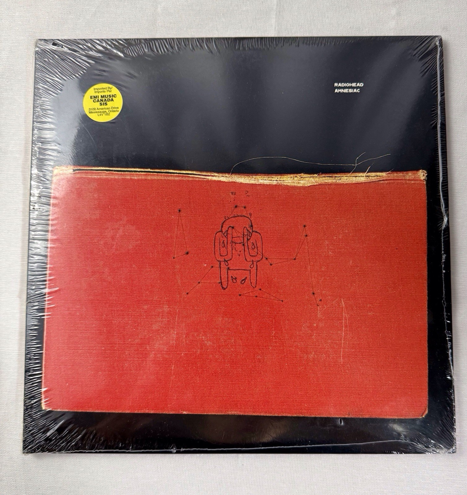 RADIOHEAD Vinyl Record Album, Amnesiac, 2001, EU/UK Original Pressing, SEALED