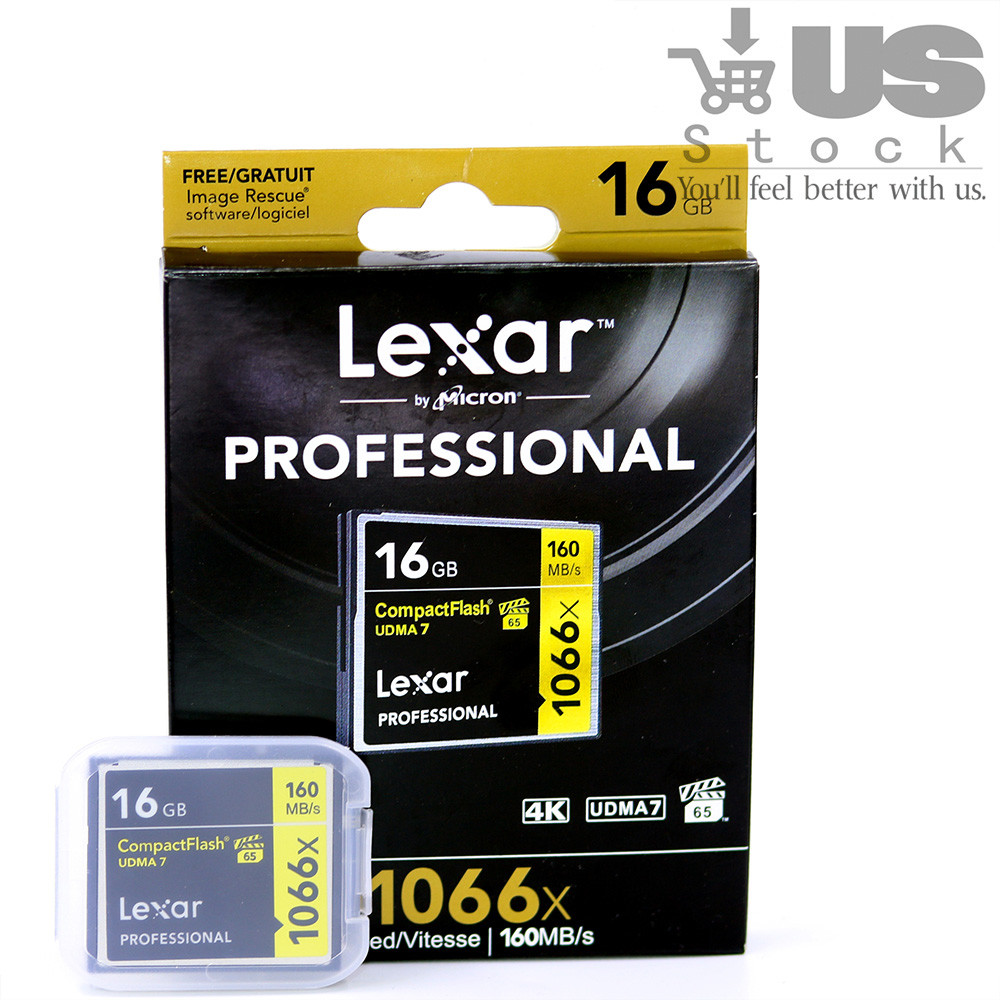 New For Lexar 16/32/64/128GB 1066X Compact Flash CF Memory Card UDMA7 For Camera