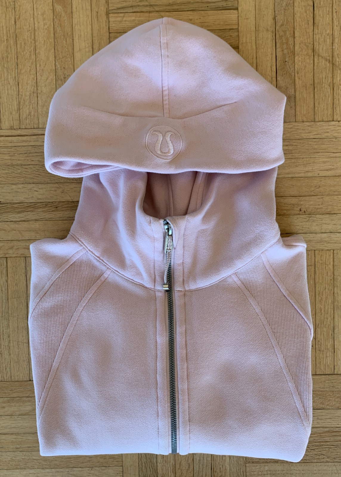 Wmns LULULEMON Light Pink Scuba Oversized Half 1/2 Zip Hoodie Sweatshirt Sz XS/S Wmns LULULEMON Light Pink Scuba Oversized Half 1/2 Zip Hoodie Sweatshirt Sz XS/S