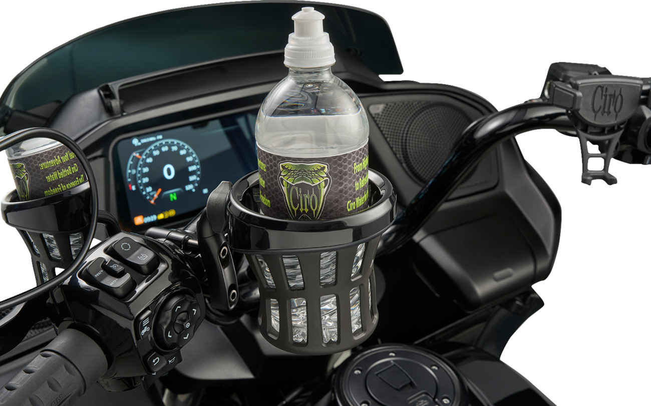 CIRO 55009 Gen 2 Drink Holder Big Ass Black No Mount Powersports