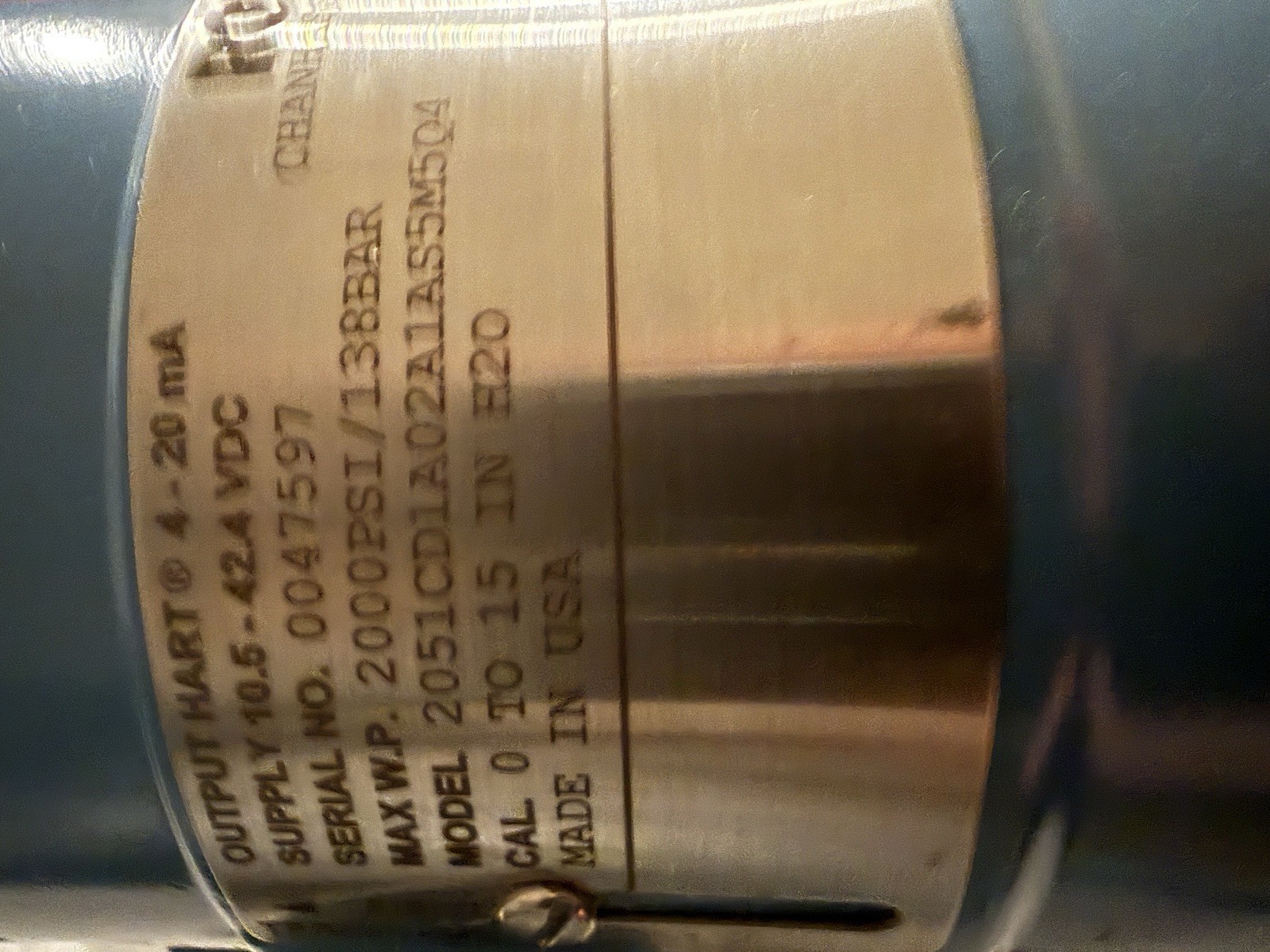 Rosemount 2051 Series Pressure Transmitter 