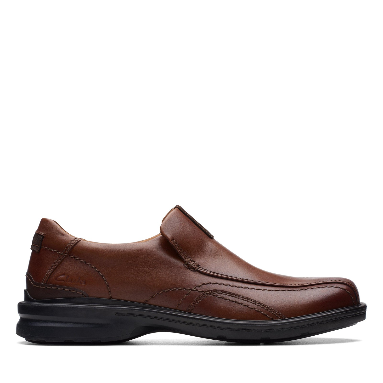 Clarks Mens Gessler Step Brown Leather Casual,Dress Casual Shoes Clarks Mens Gessler Step Brown Leather Casual,Dress Casual Shoes