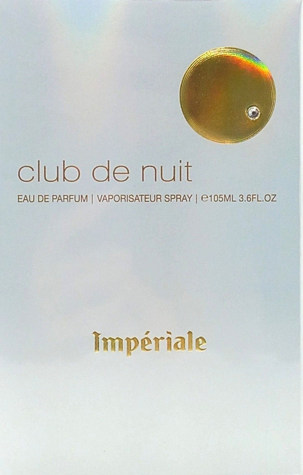ARMAF CLUB DE NUIT IMPERIALE EDP SPRAY FOR WOMEN 3.6 Oz / 105 Ml BRAND NEW