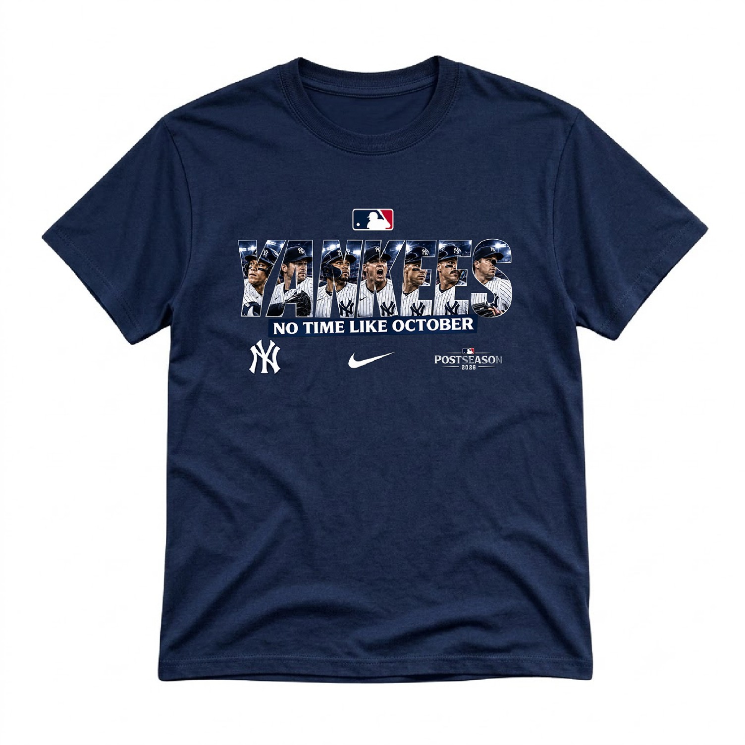 Men's New York Yankees 2026 Postseason Clinched Tshirt - Custom Tshirt