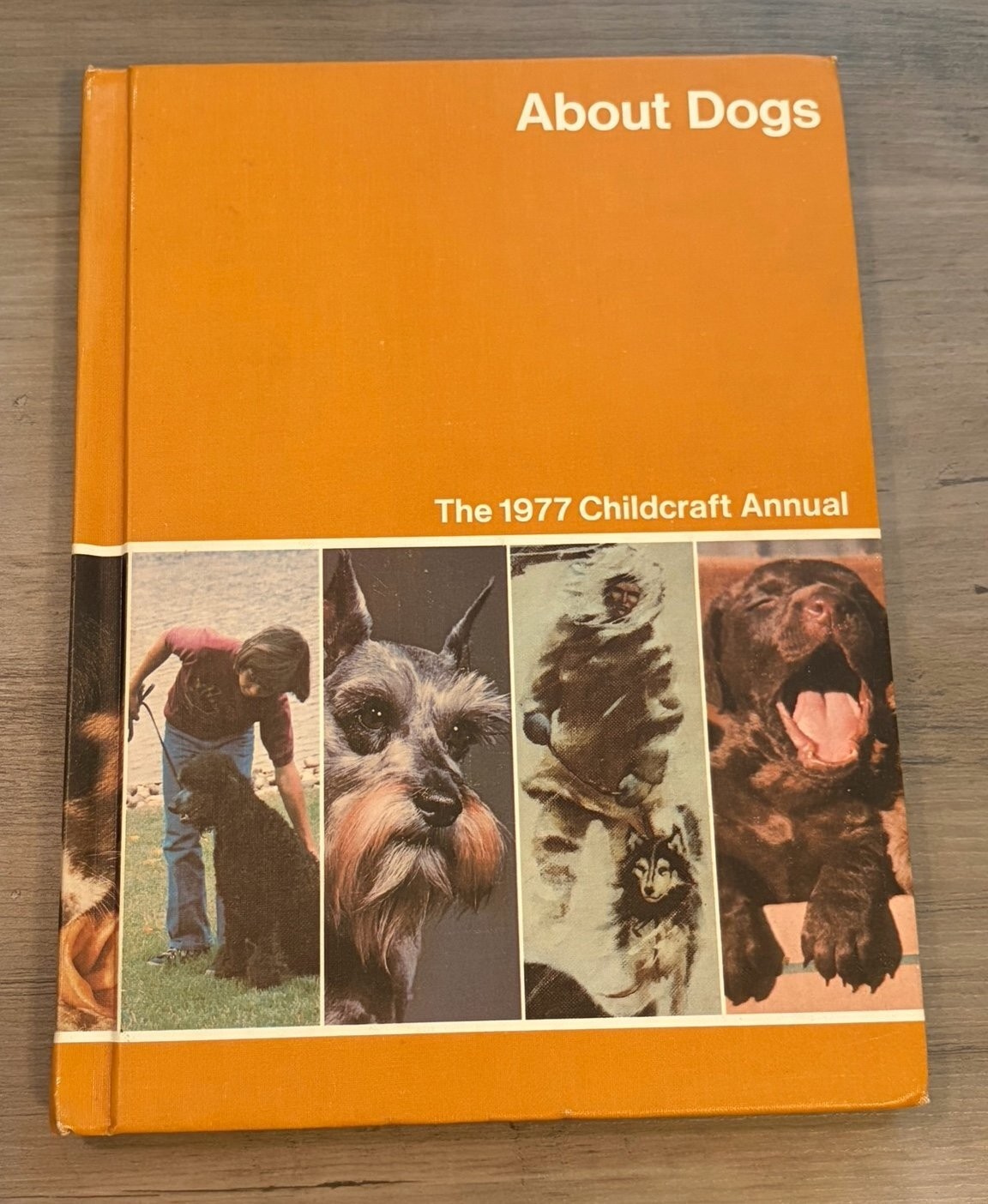 Vintage 1977 Childcraft Annual About Dogs Book Hardcover World Book Vintage 1977 Childcraft Annual About Dogs Book Hardcover World Book