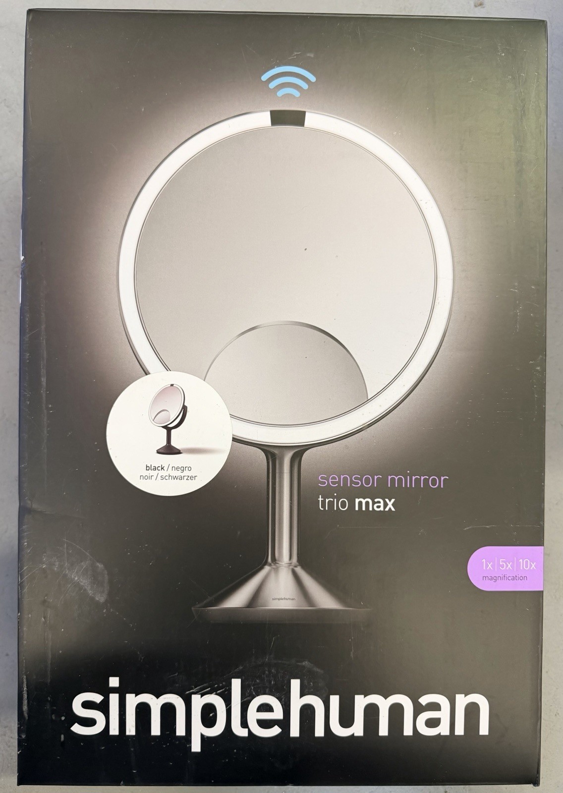 simplehuman sensor mirror trio max ST-3067 (Brand New)