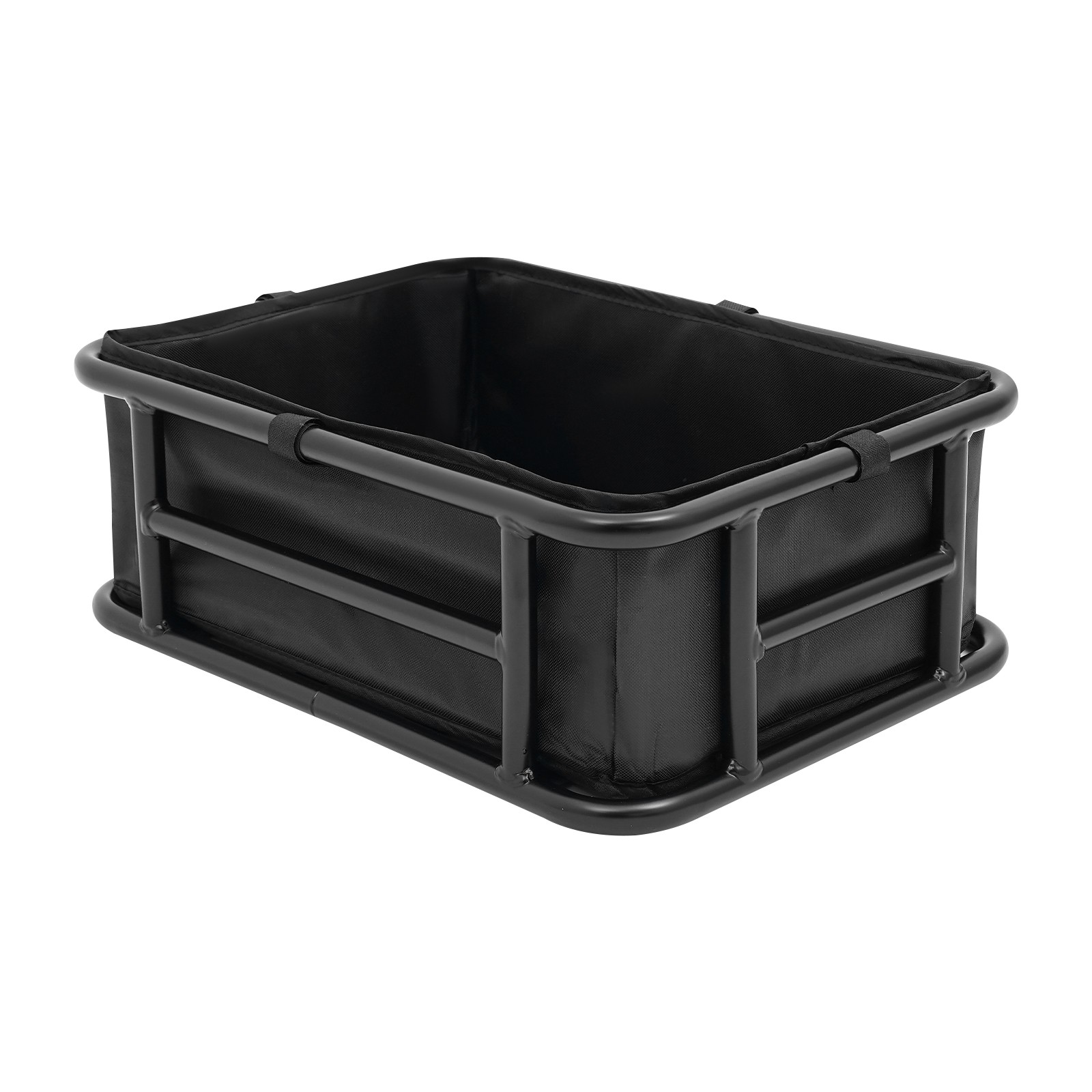 Rear Bike Basket with Luggage Net & Inner Liner, Bike Basket