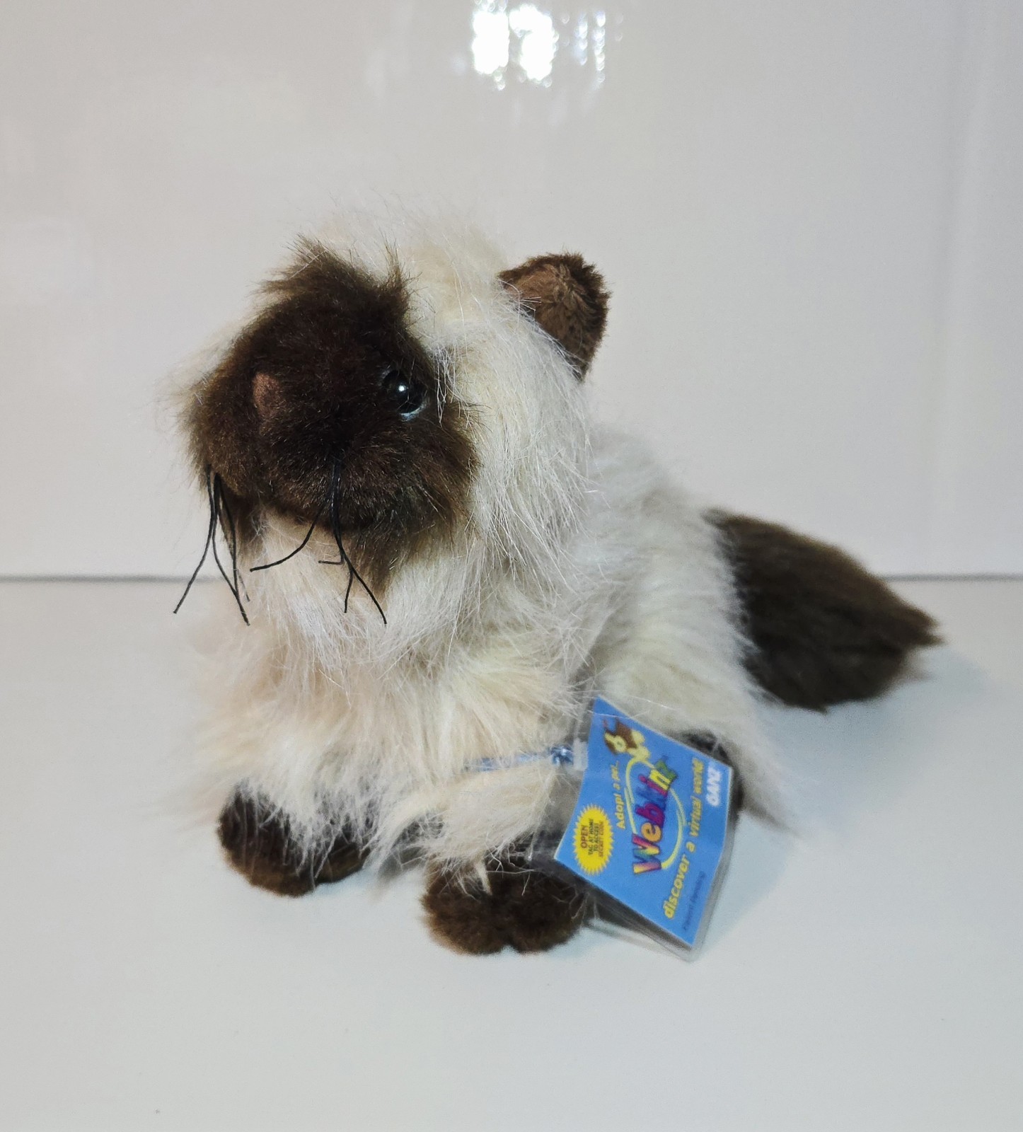Ganz Webkinz Himalayan Cat Plush W/ Sealed Code Stuffed Animal Toy HM165