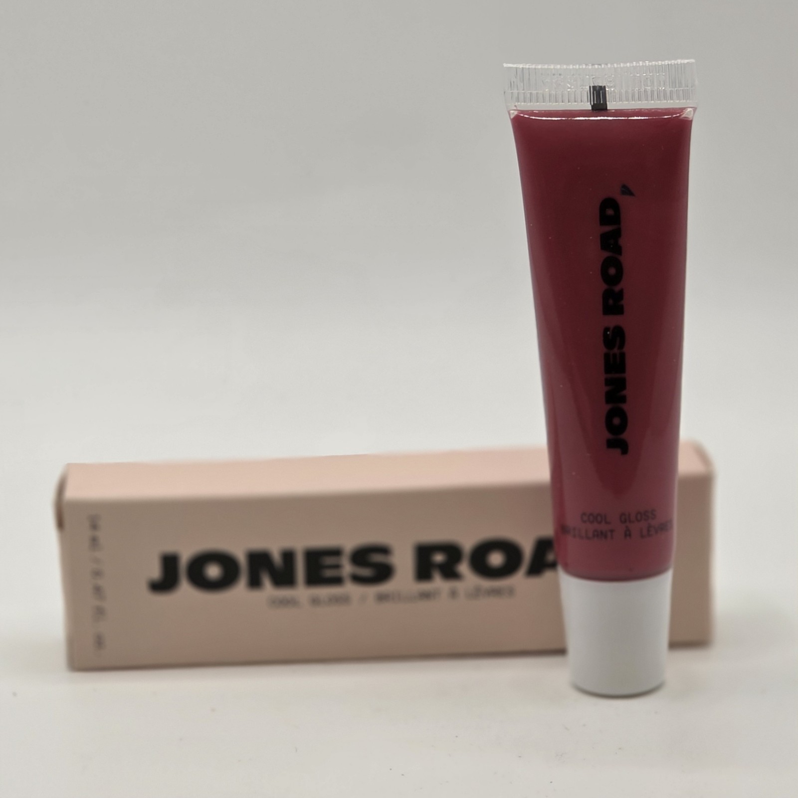 Jones Road Beauty Cool Gloss Lip Gloss - Shade: Rosy Idylle Full Size 0.47oz NIB Jones Road Beauty Cool Gloss Lip Gloss - Shade: Rosy Idylle Full Size 0.47oz NIB