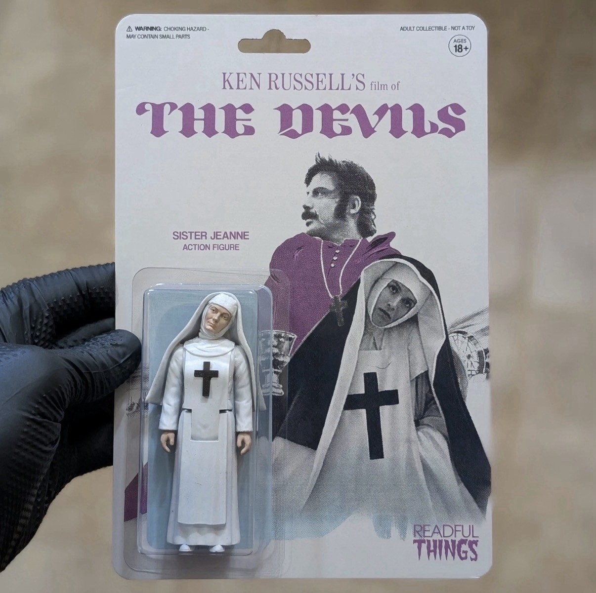 Ken Russell's The Devils - Sister Jeanne - Readful Things - Action Figure - Rare