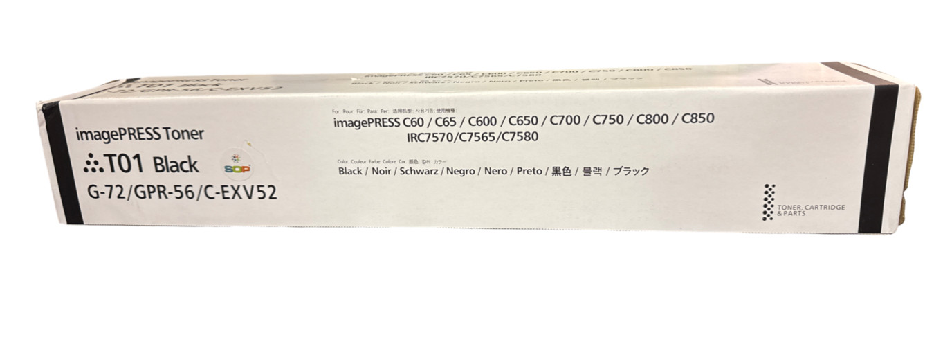 Japan replacement G72/GPR 56/C-EXV52 T-01 Toner Cartridge  GPR-56 Canon T-01