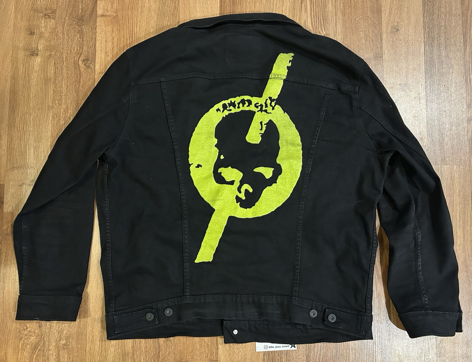 Rare Underoath Erase Me 2018 Tour Levi denim Jacket size XXL official Rare Underoath Erase Me 2018 Tour Levi denim Jacket size XXL official