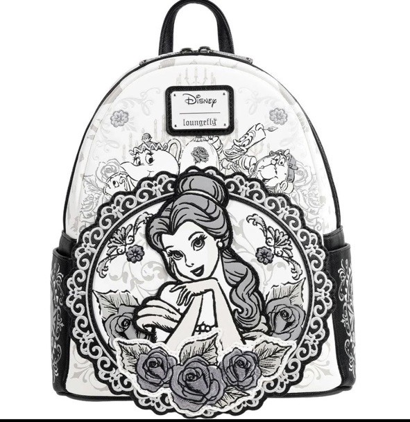 Loungefly Beauty and the Beast Belle Sketch Mini Backpack Limited Edition Loungefly Beauty and the Beast Belle Sketch Mini Backpack Limited Edition