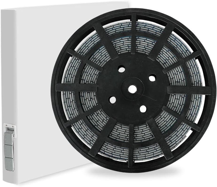 1 BOX 1/4 OZ GRAY WHEEL WEIGHTS STICK-ON ADHESIVE TAPE LEAD-FREE 715PCS