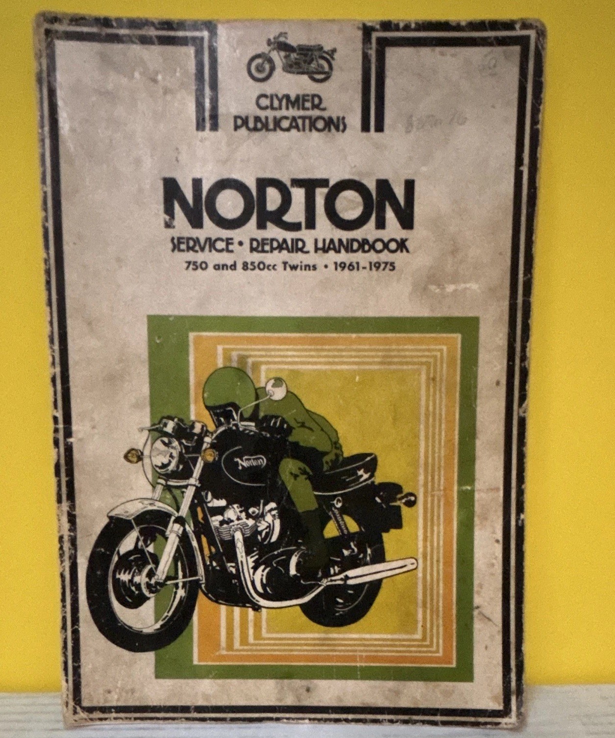 Vintage Clymer Norton Service Repair Manual 750 850cc Twins 1961-1975 Handbook Vintage Clymer Norton Service Repair Manual 750 850cc Twins 1961-1975 Handbook