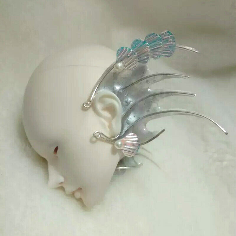 Dollmore 1/6 1/4 1/3 Uncle BJD Mermaid Ears Shells&Pearls Deco Cosplay Accessory
