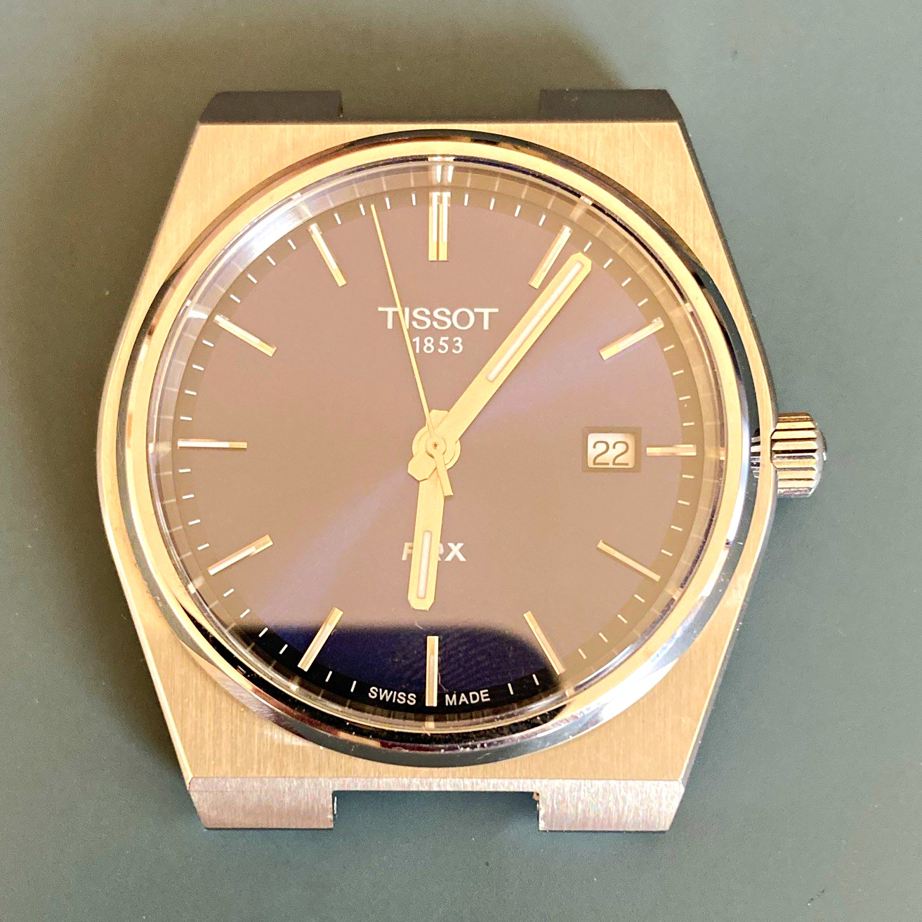 Tissot PRX 40MM Quartz Blue Dial Stainless Steel Watch - NO BOX NO BRACELET/BAND Tissot PRX 40MM Quartz Blue Dial Stainless Steel Watch - NO BOX NO BRACELET/BAND