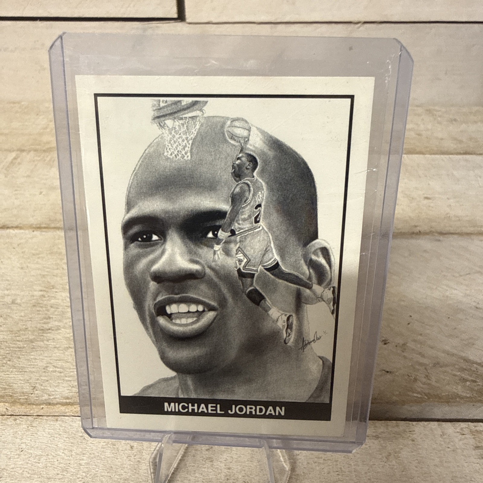 1991 America's Finest Card Company MICHAEL JORDAN #NNO Chicago Bulls Card 1991 America's Finest Card Company MICHAEL JORDAN #NNO Chicago Bulls Card