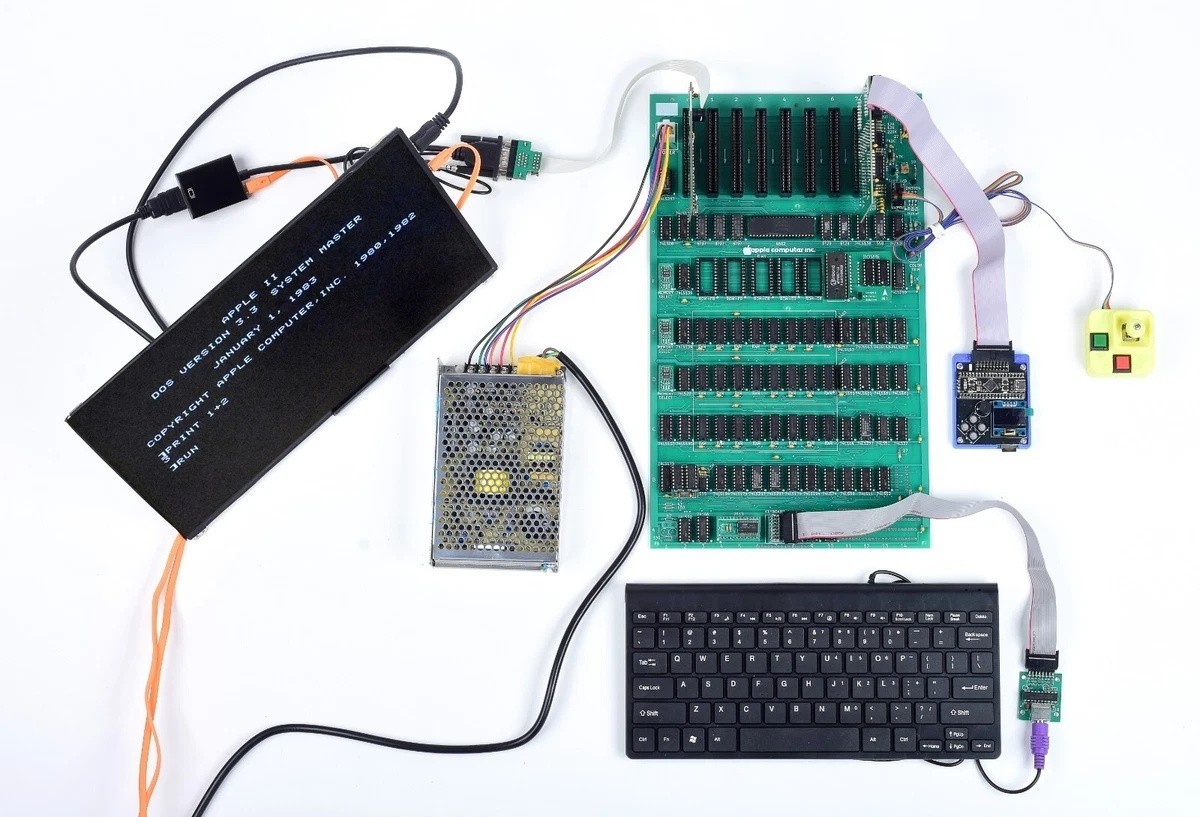 Apple II Rev 0 Reproduction Assemble