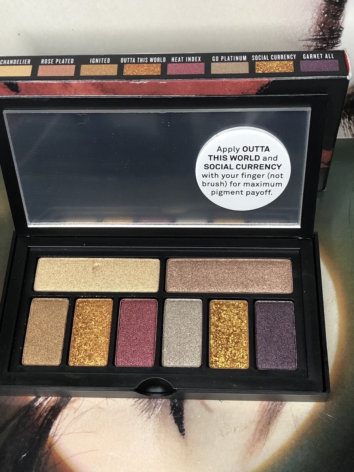 Smashbox Cover Shot: Major Metal Eye Shadow Palette New in Box
