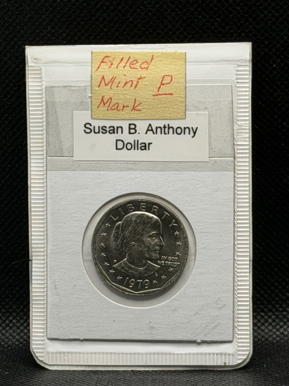 1979-P Susan B. Anthony Dollar – Narrow Rim – Uncirculated