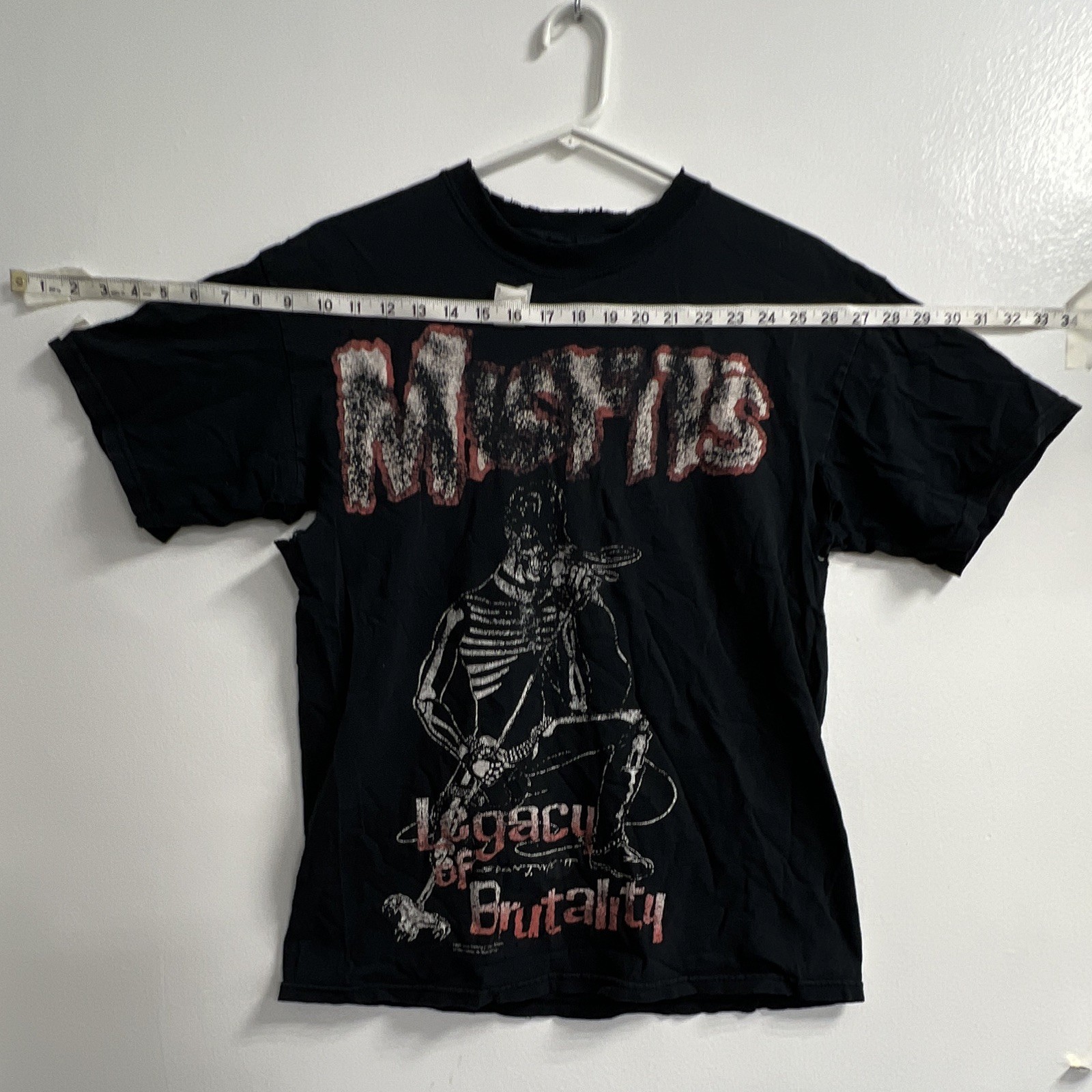 Vintage 90’s Misfits Legacy of Brutality Black Shirt  M/L Danzig Punk