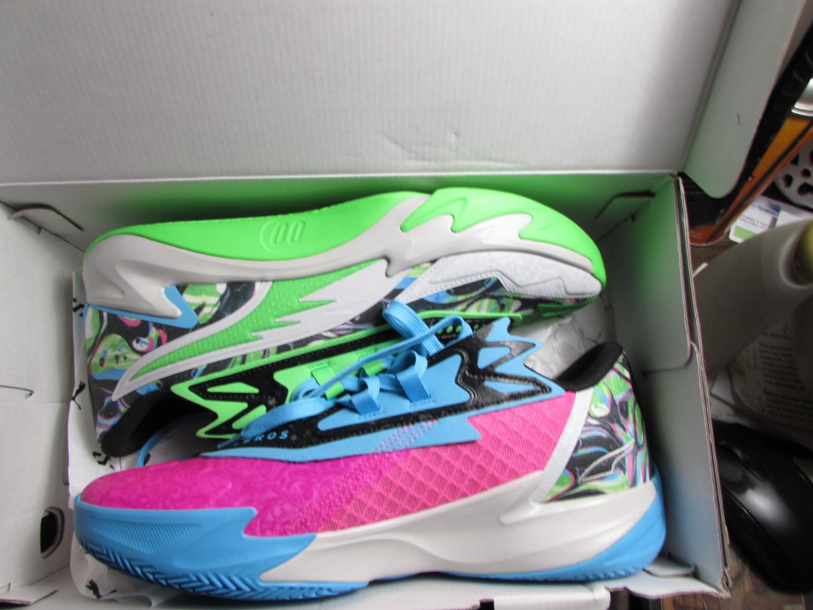 Size 13 - NBA 2K x Puma Scoot Zeros 2 Mismatched Size 13 - NBA 2K x Puma Scoot Zeros 2 Mismatched