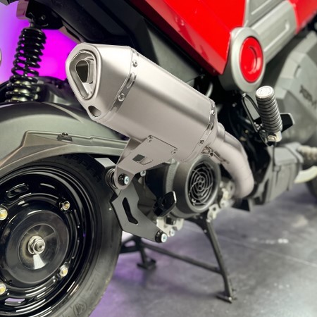 Full Titanium Exhaust System Muffler Pipe For Honda NAVi NVA110B 2021-2026 US Full Titanium Exhaust System Muffler Pipe For Honda NAVi NVA110B 2021-2026 US