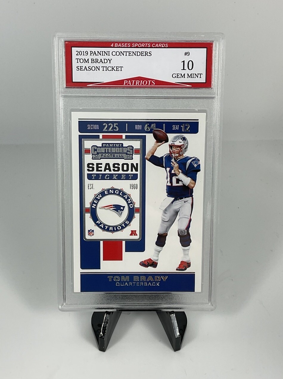 2019 Panini Contenders Tom Brady Season Ticket New England Patriots 2019 Panini Contenders Tom Brady Season Ticket New England Patriots