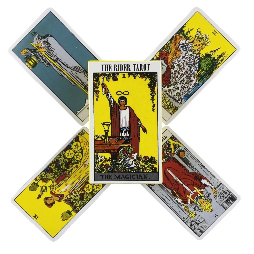 Tarot Cards for Beginners Classic Tarot Cards with Meanings on Them Durable Tarot Cards for Beginners Classic Tarot Cards with Meanings on Them Durable