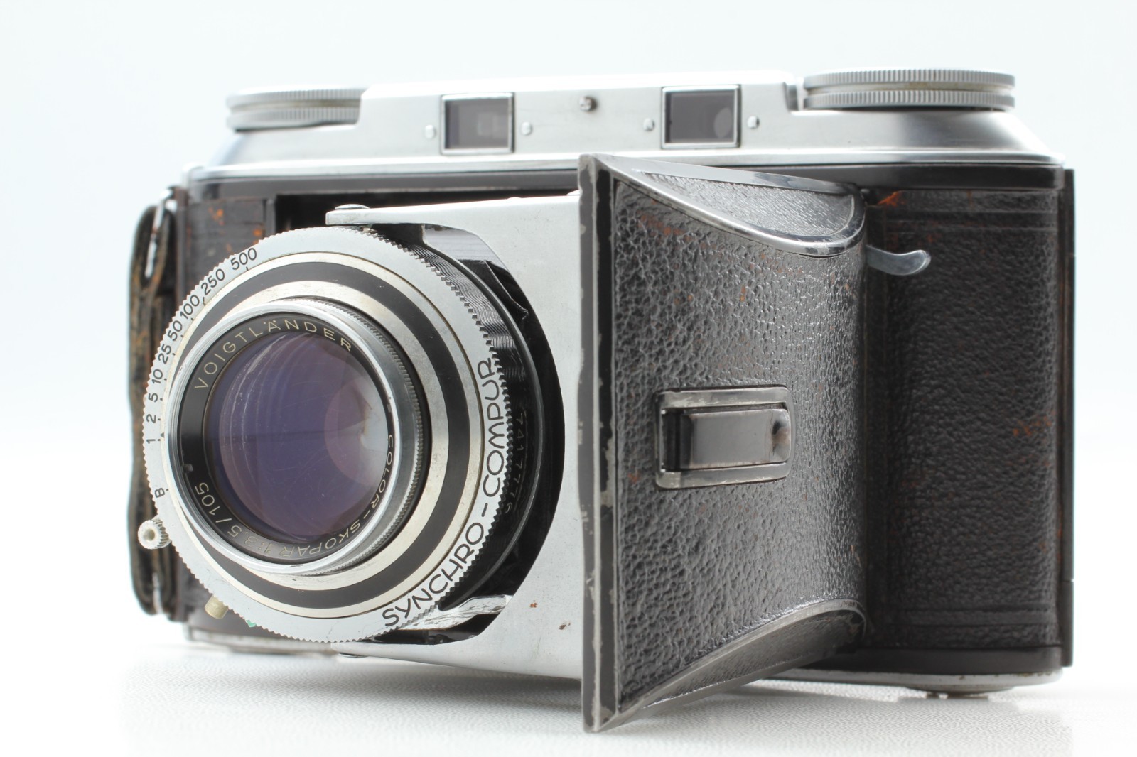 CLA'd [EXC+5] Voigtlander BESSA II Color Skopar 105mm 6x9 Film Camera From JAPAN