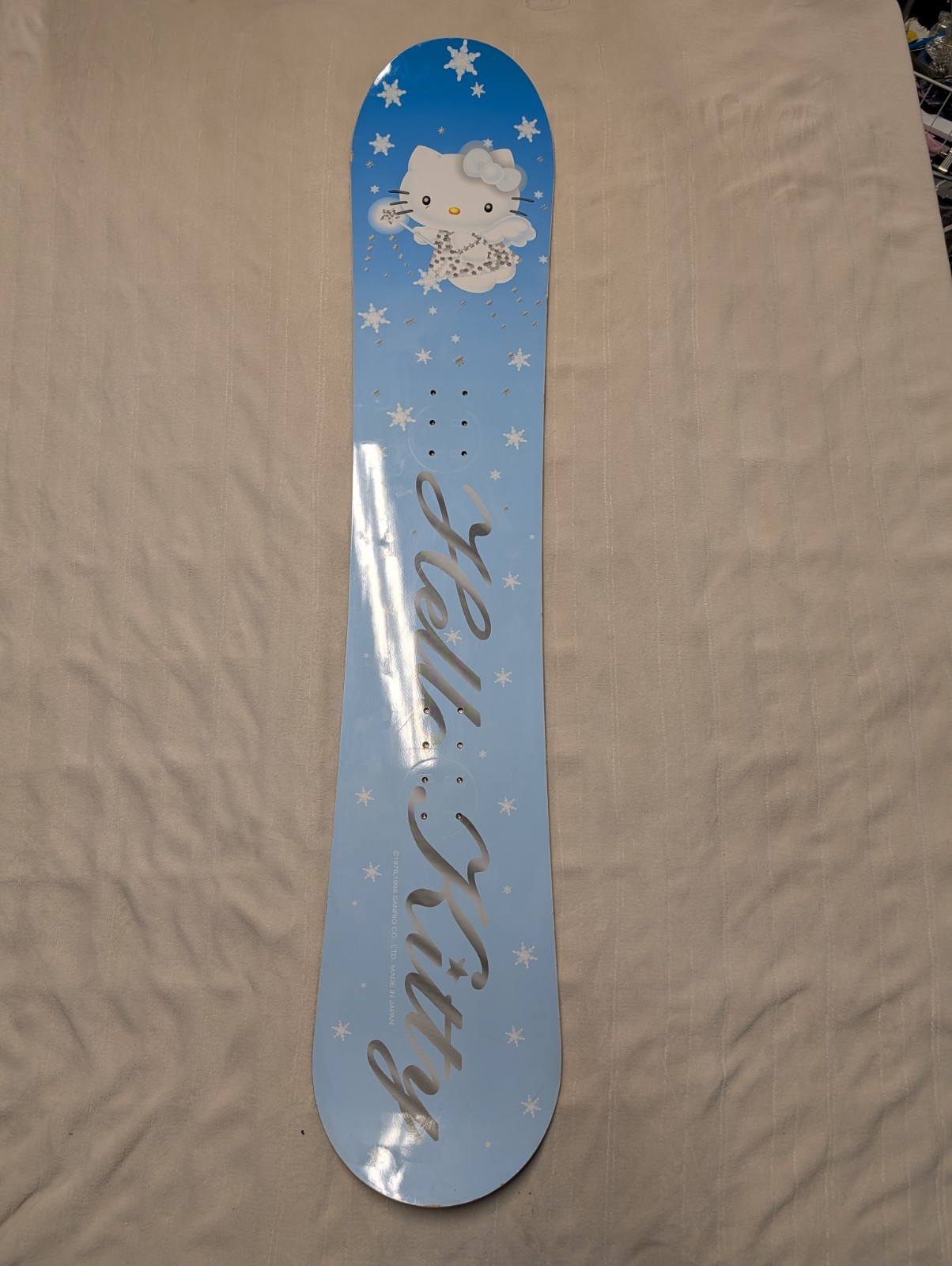 Vintage 1998 Hello Kitty Snowboard - Rare Sanrio Original - Made in Japan - Y2K