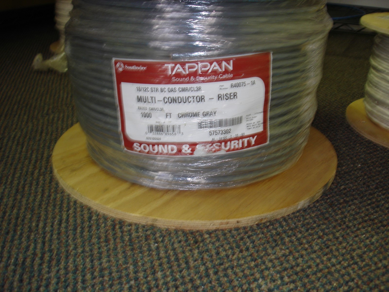 TAPPAN 18 AWG, 12 COND. TAPPAN 18 AWG, 12 COND.